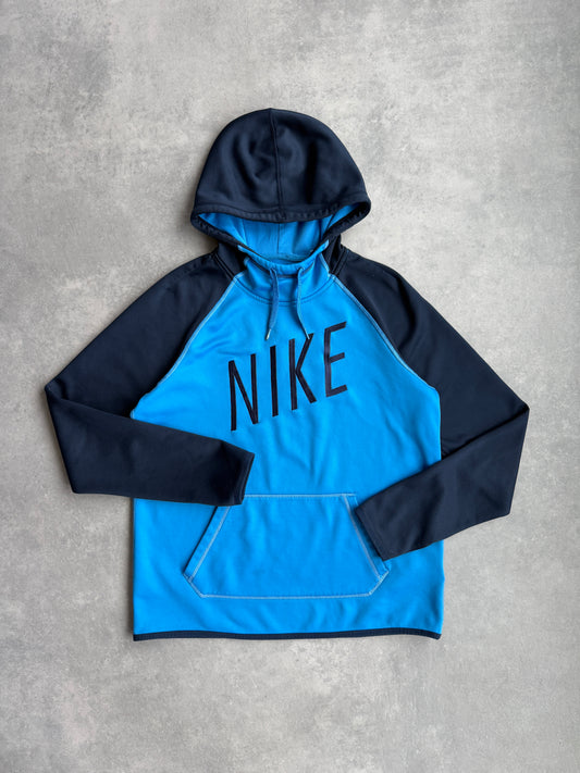 Nike Dri Fit muška plava sportska dukserica (M)