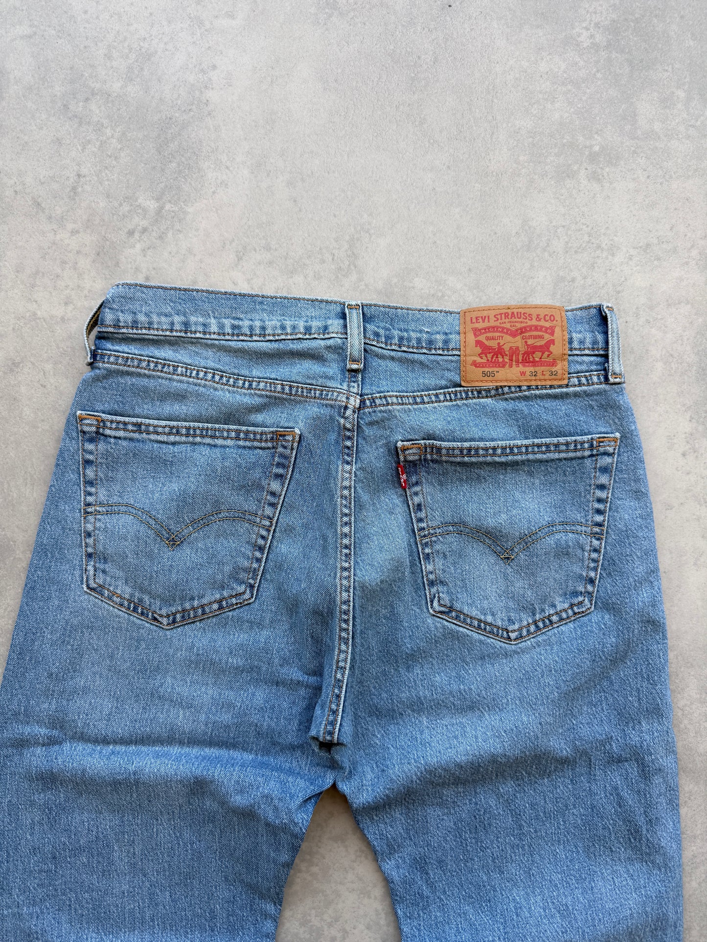 Levis 505 muške plave farmerke (32x32)