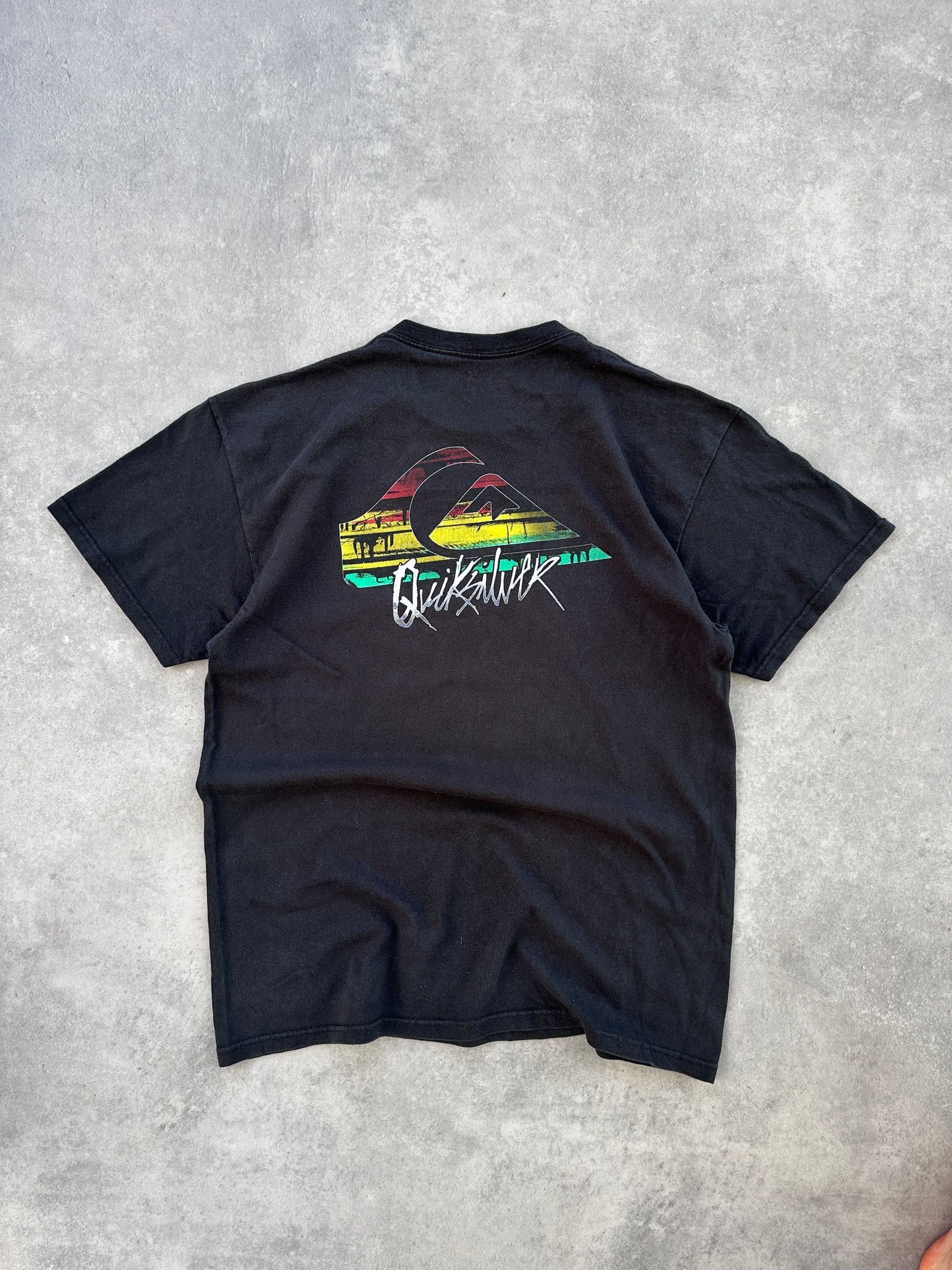 Quiksilver muska crna rasta majica (L)