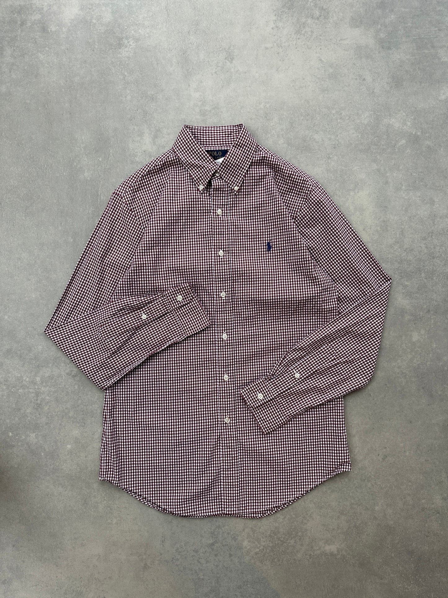 Polo by Ralph Lauren muška crvena karirana košulja (S)