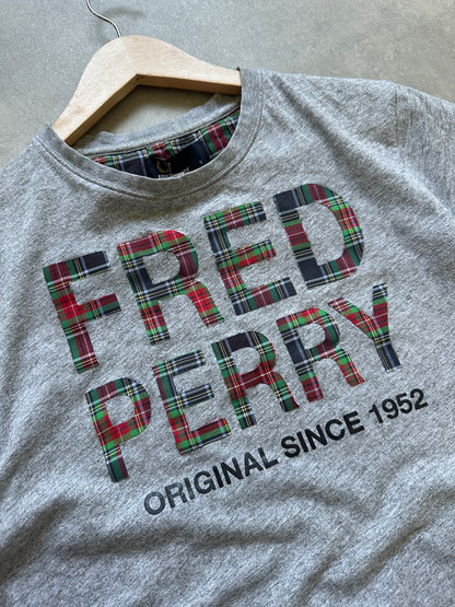 Fred Perry muška siva majica (S)