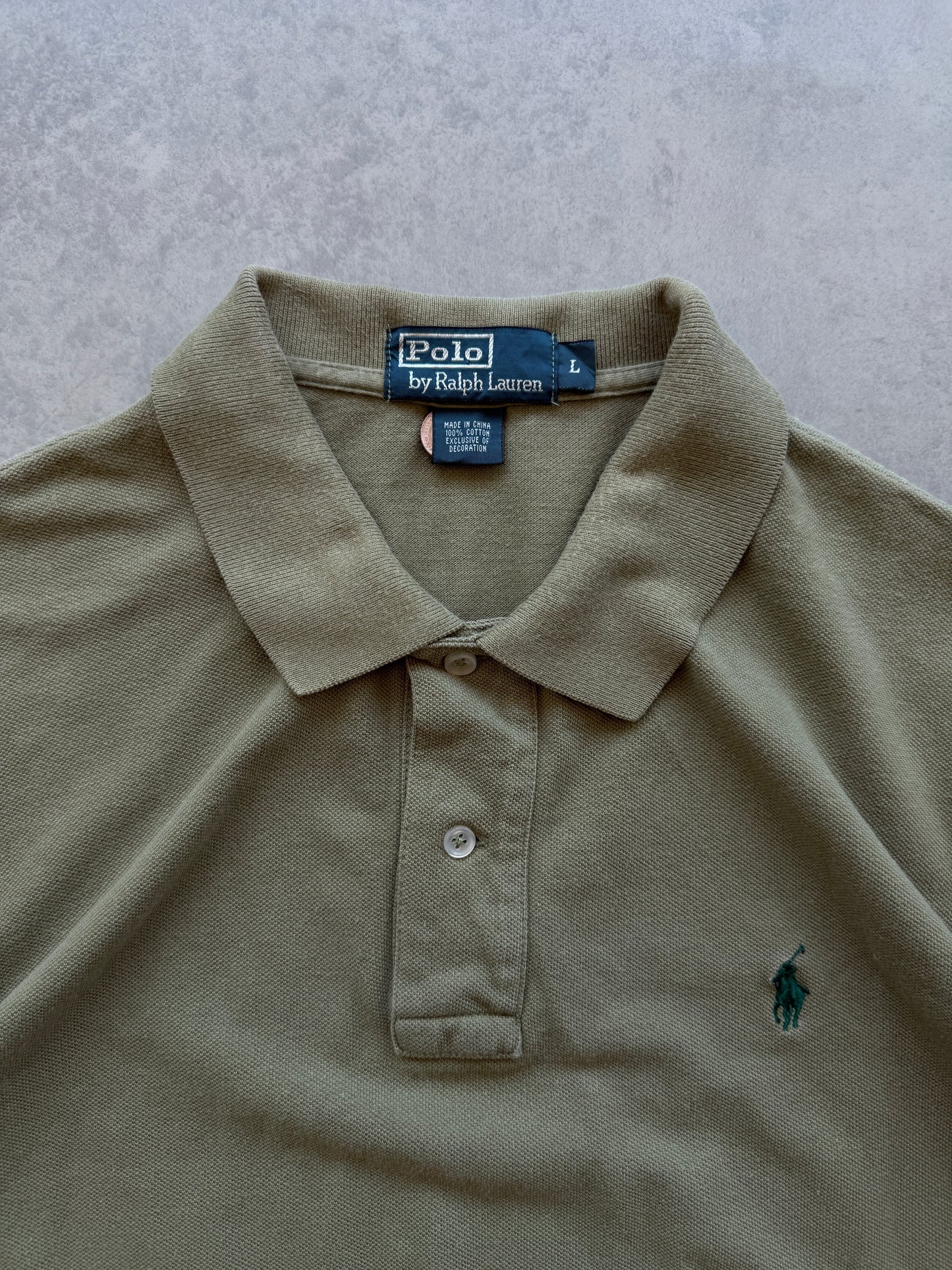 Polo by Ralph Lauren muška zelena polo majica (L)