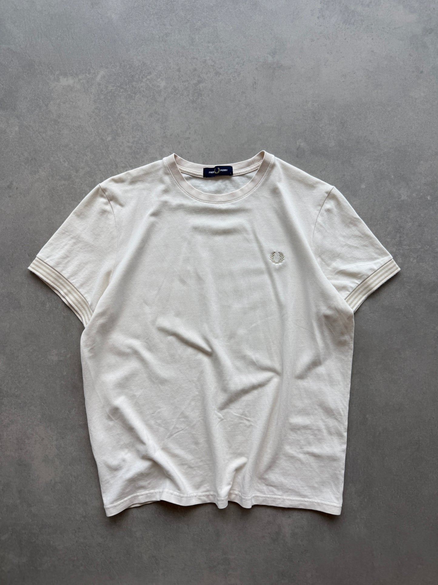 Fred Perry muška bež majica (M)