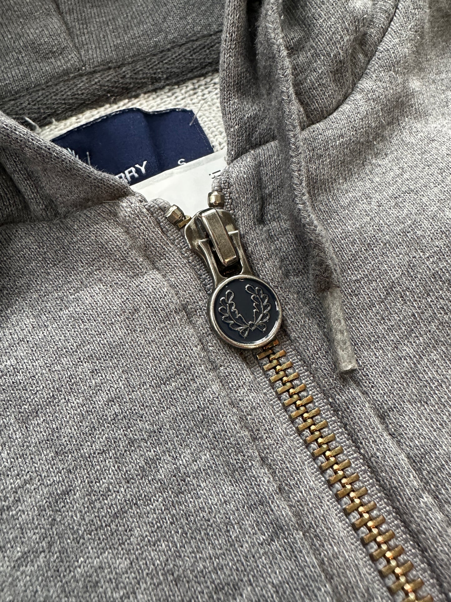 Fred Perry muška siva dukserica (S)