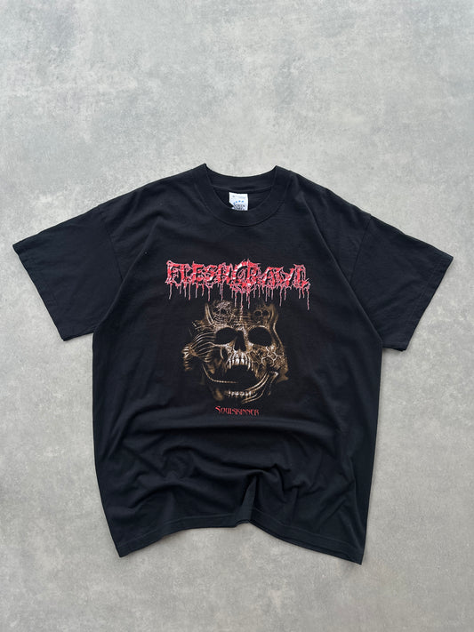 Fleshcrawl Soulskinner muška bend majica (XL)