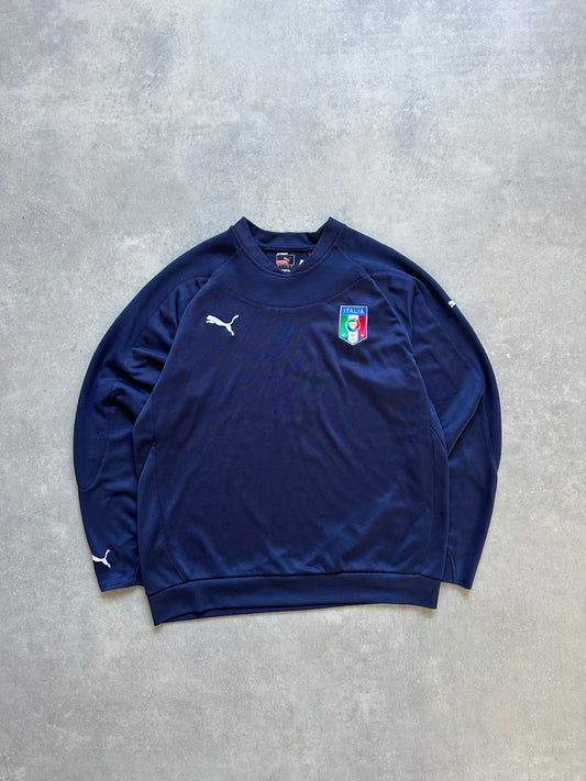 Puma x Italia 2000s navy muška sportska dukserica (L)