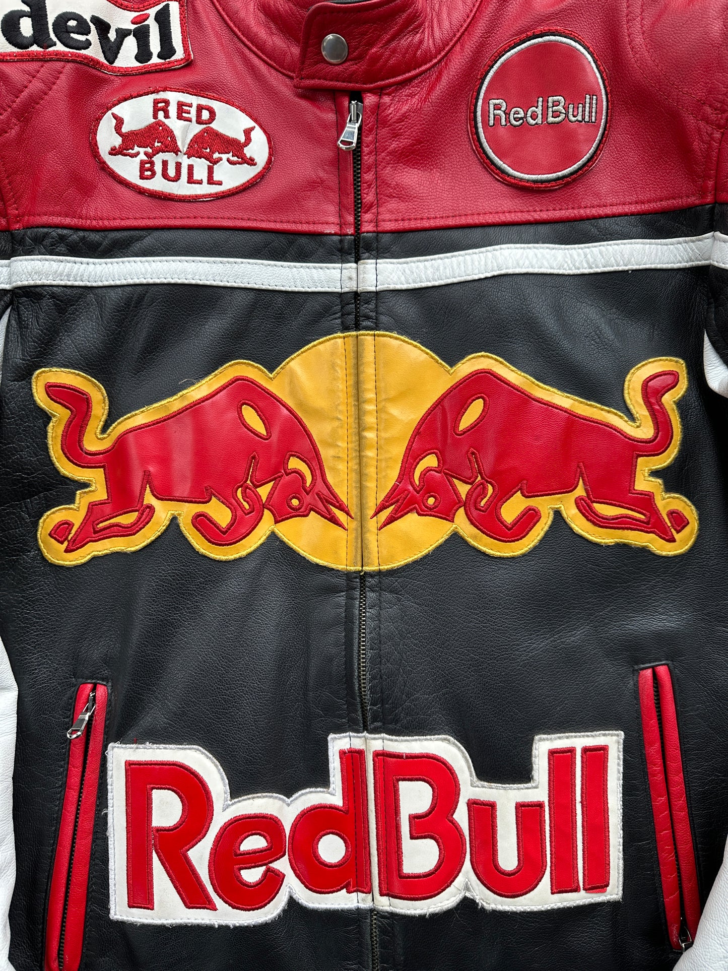 Red Bull vintage muška kožna jakna (M)