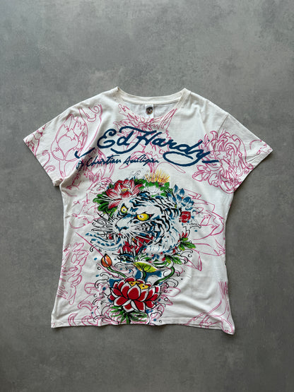 Ed Hardy Y2K ženska AOP majica (L)