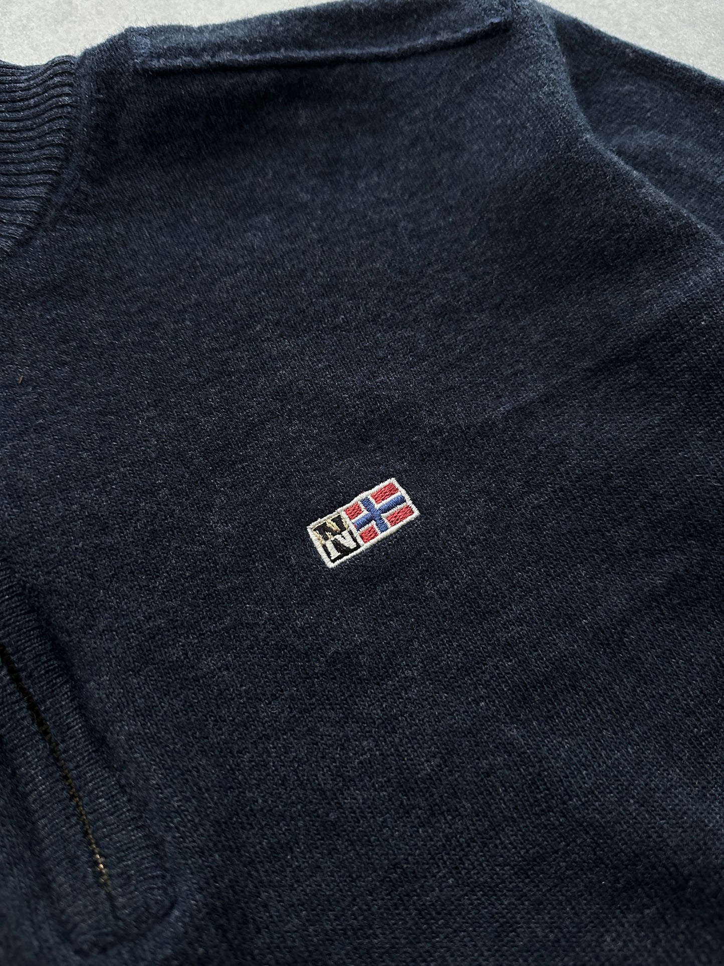 Napapijri 1/3 zip muški džemper (S)