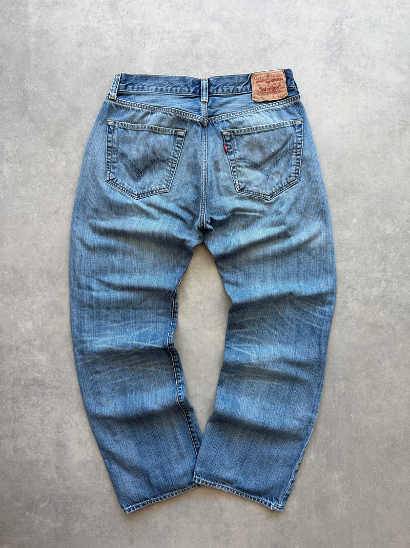 Levis 501 muške plave farmerke (34x30)