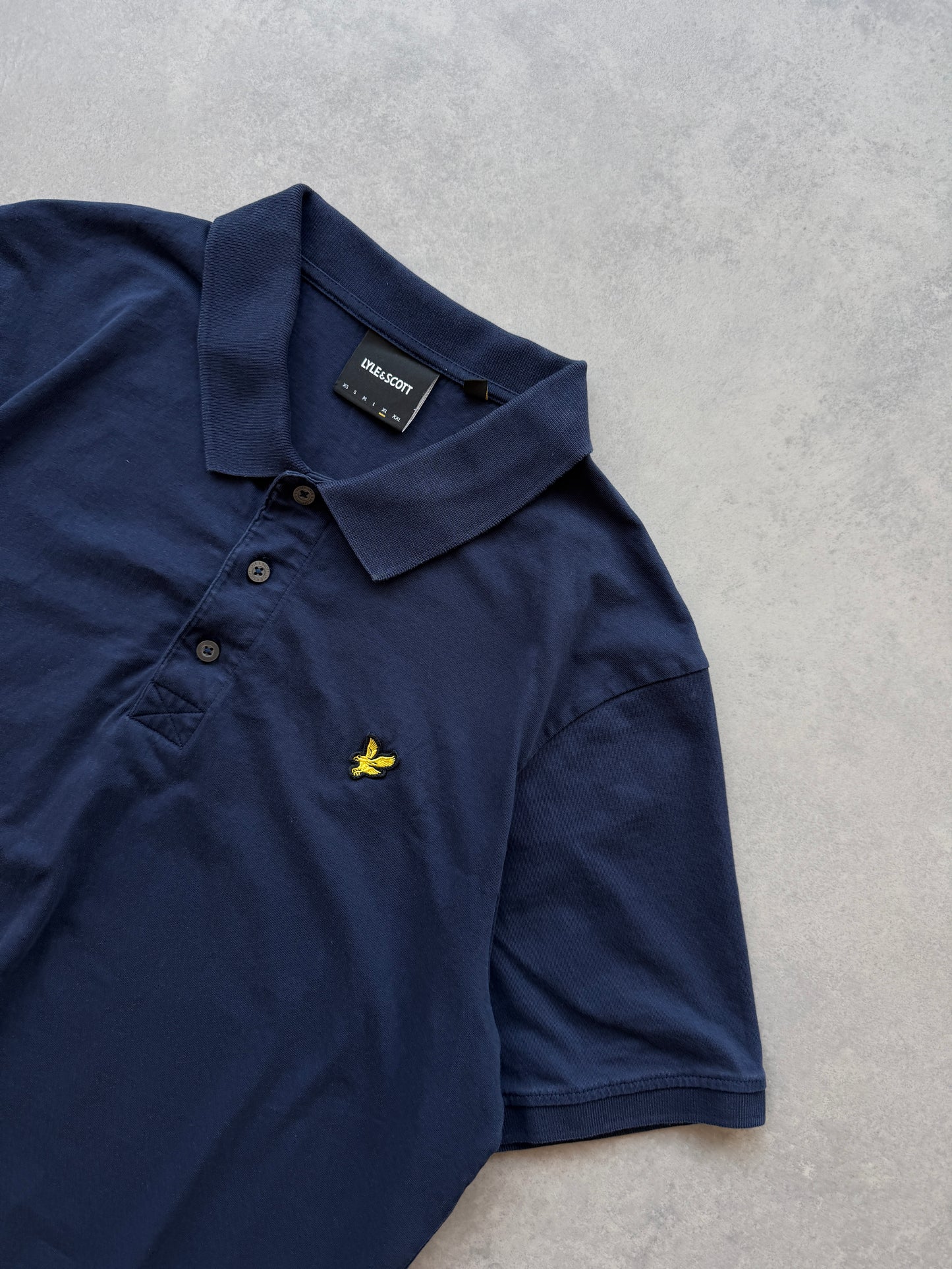 Lyle & Scott muška teget plava polo majica (XL)