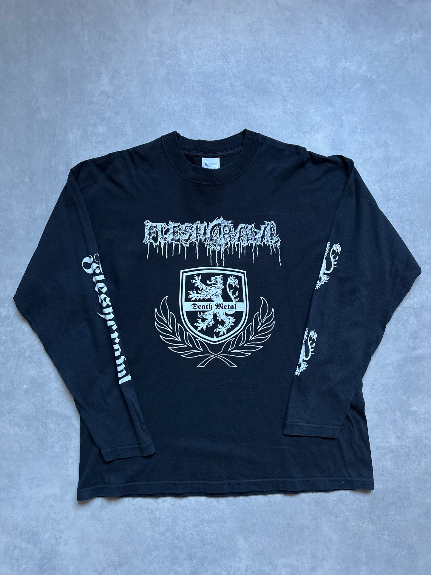 Fleshcrawl vintage muška bend majica (XL)