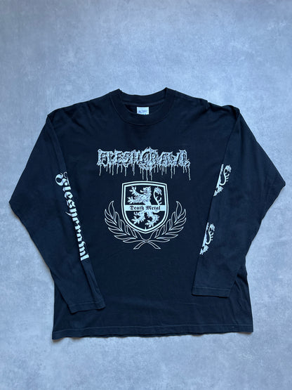 Fleshcrawl vintage muška bend majica (XL)
