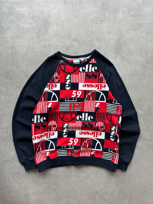 Ellesse muška crvena dukserica (XL)