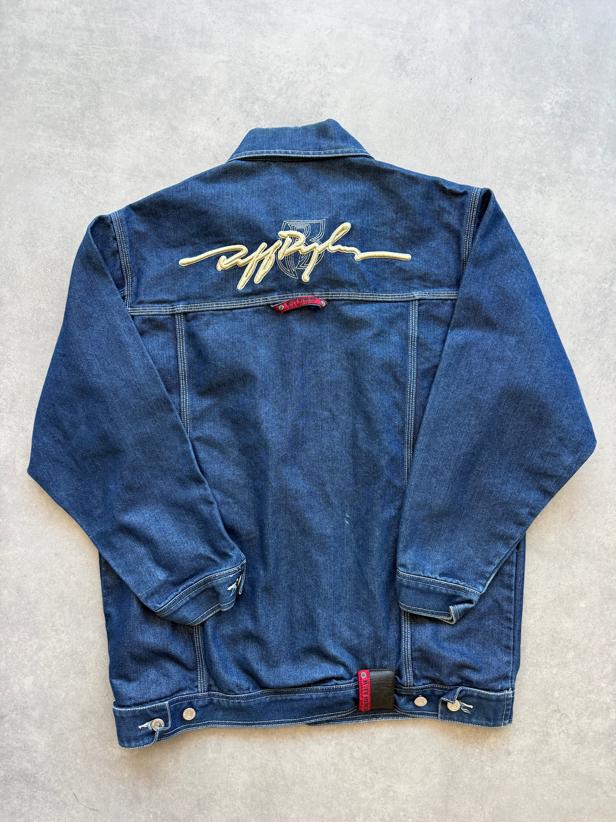 Ruff Ryders 2000s muška oversized teksas jakna (M)