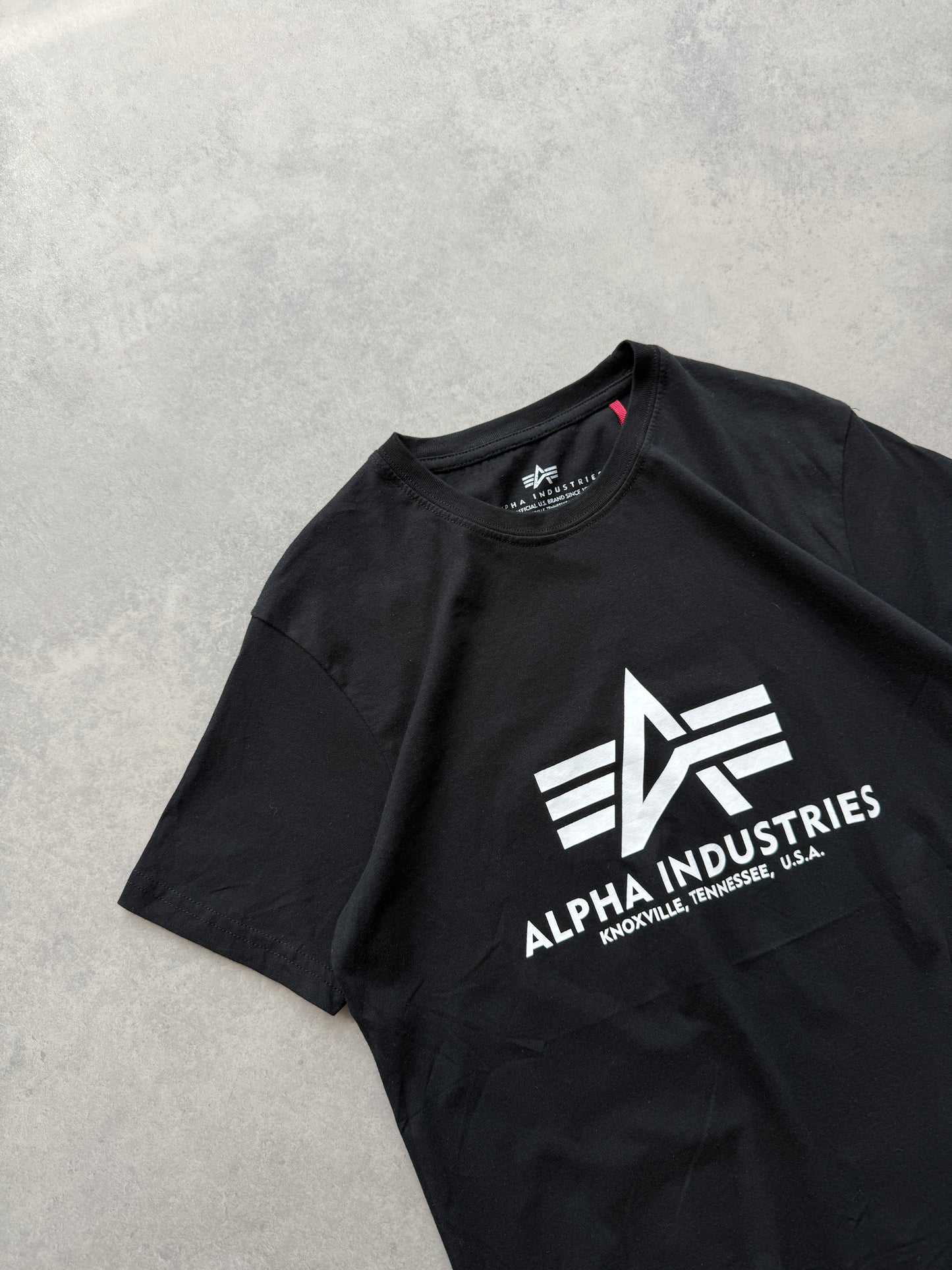 Alpha Industries muška crna majica (S)