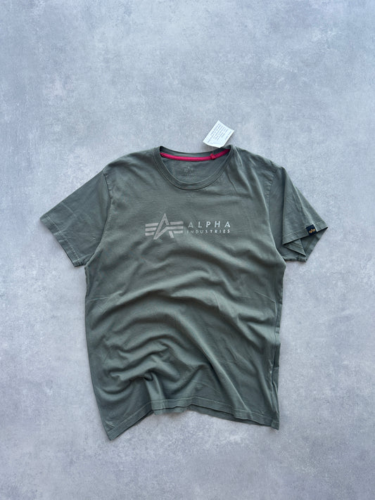 Alpha Industries muška zelena majica (M)