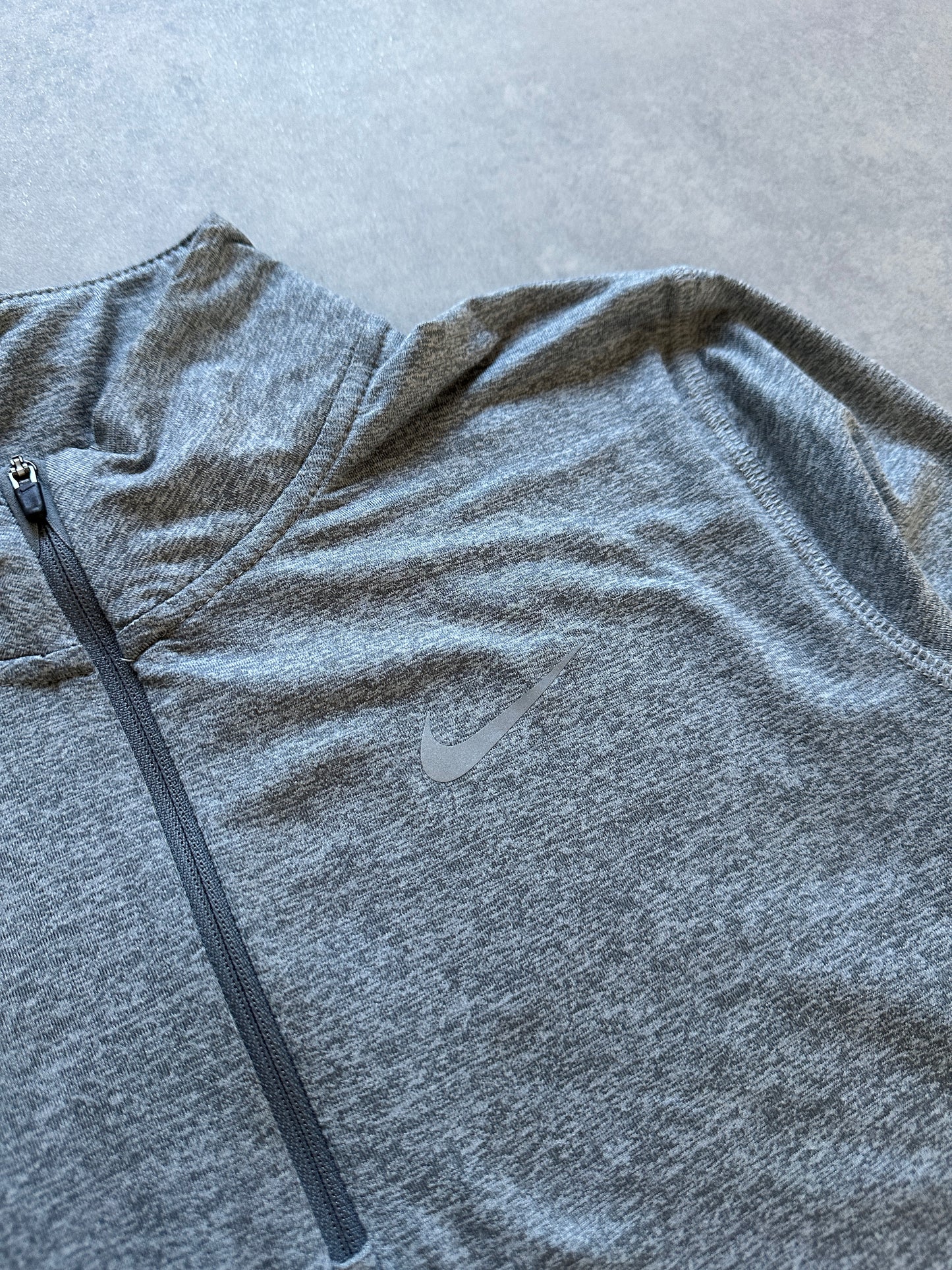 Nike Running Dri Fit 1/4 zip muška sportska majica (M)