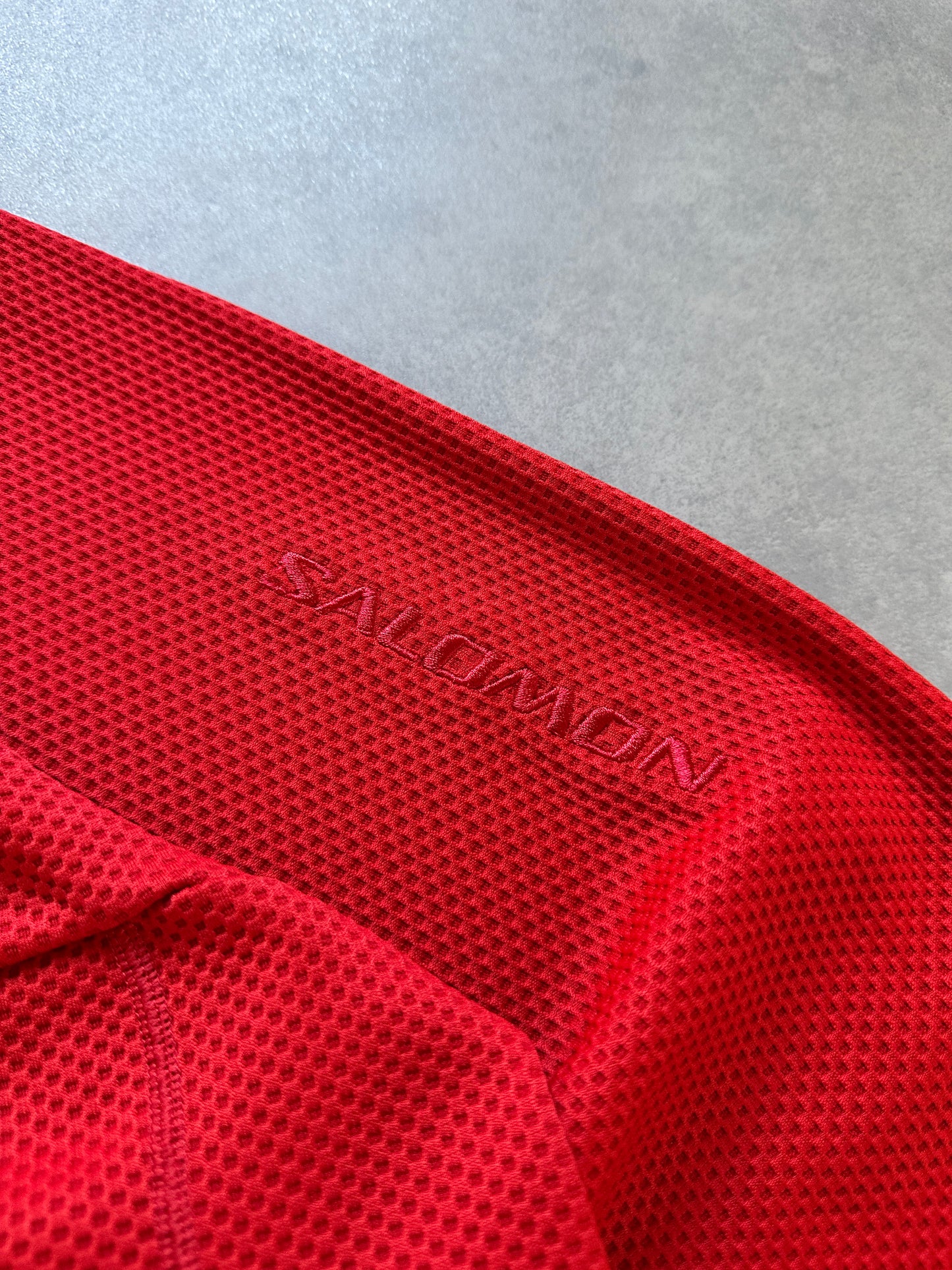 Salomon 1/3 zip moto mesh vintage muška sportska dukserica (XL)