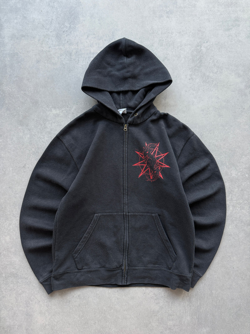 Slipknot vintage muška crna zip dukserica (S)