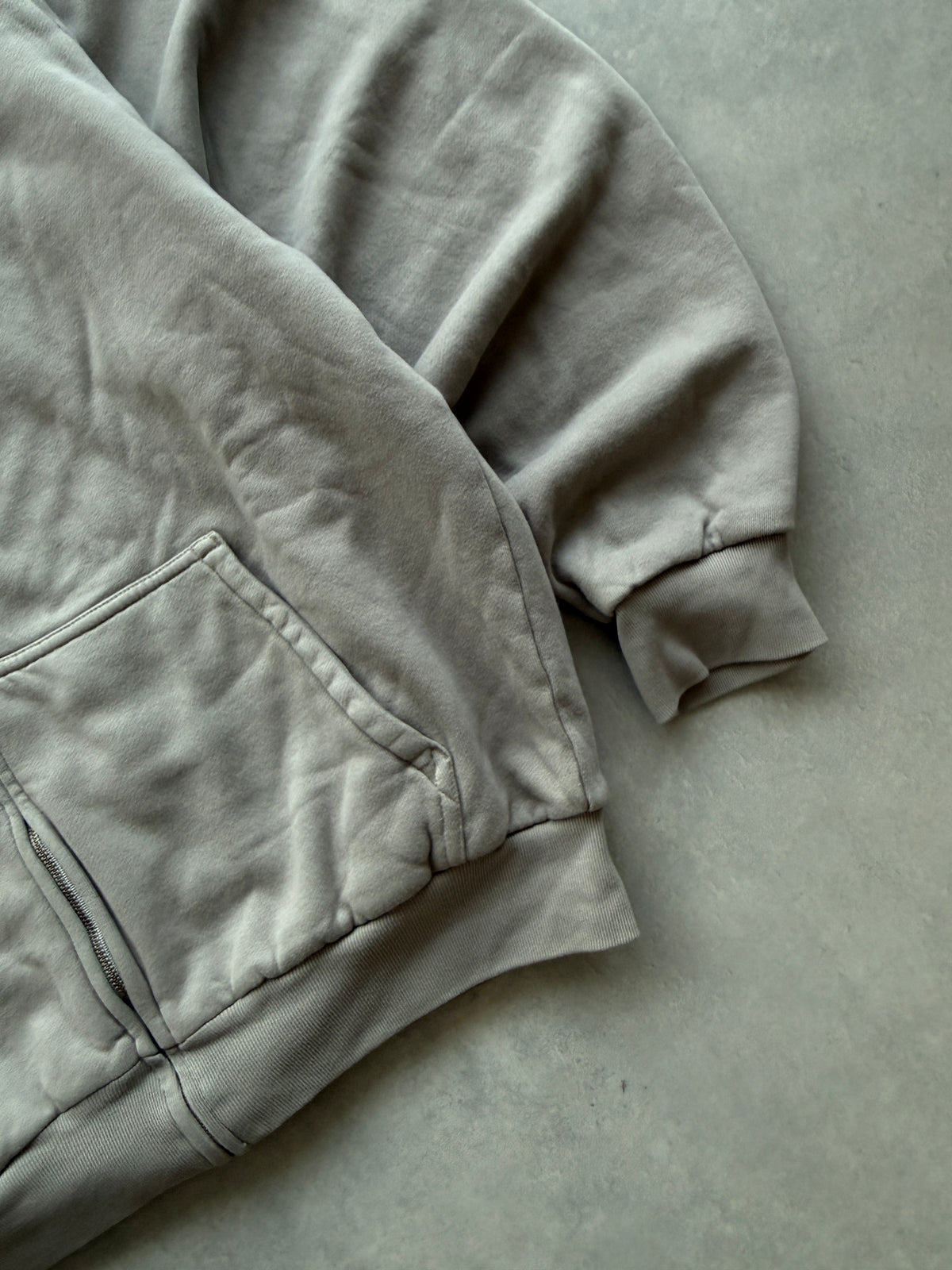 Yeezy x Gap Light Grey Zip - Up muška dukserica (L)