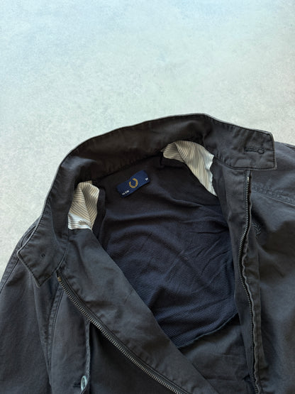 Fred Perry muška siva retro harrington jakna (S)