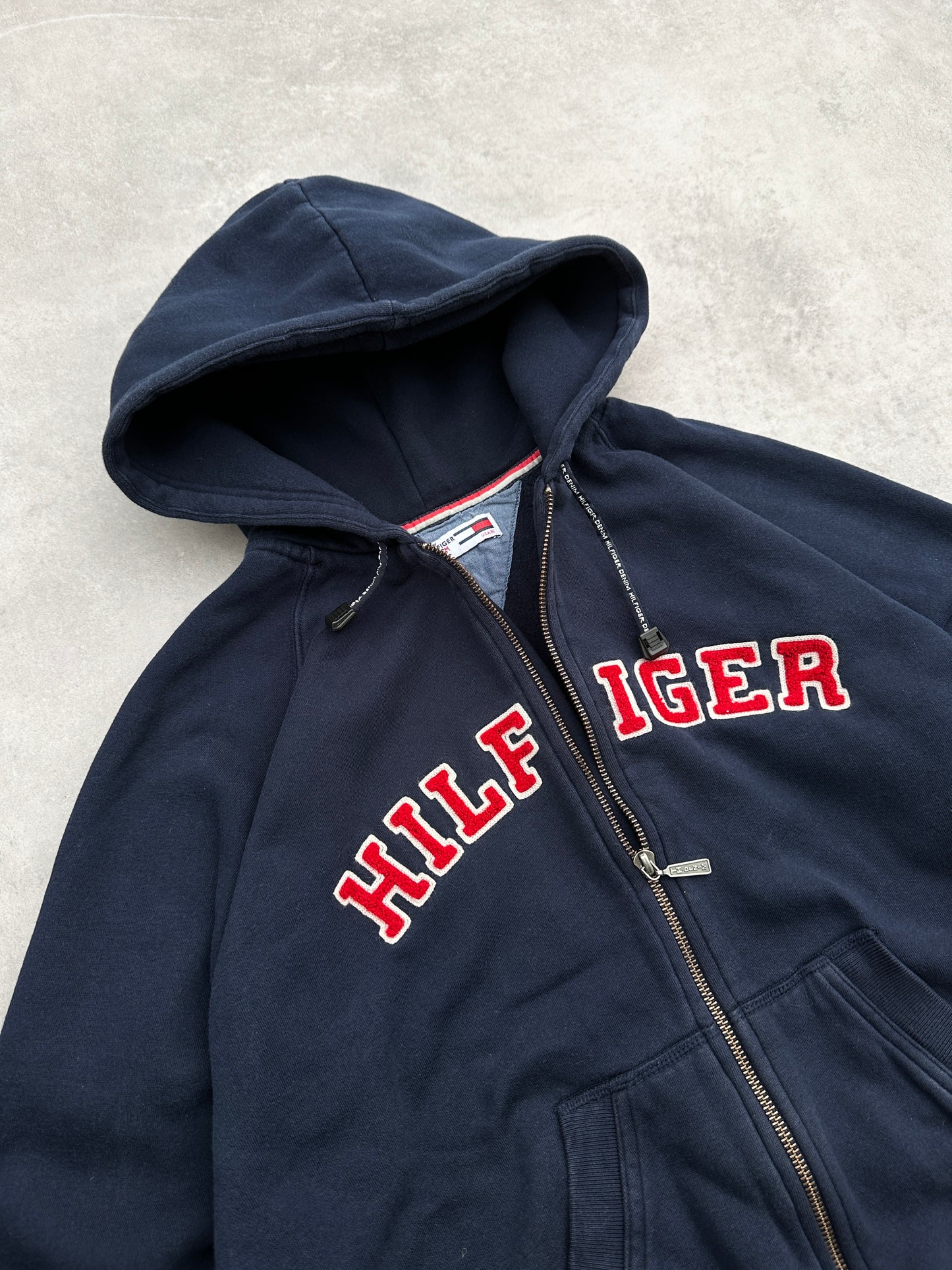 Hilfiger Denim vintage muška zip up dukserica (L)