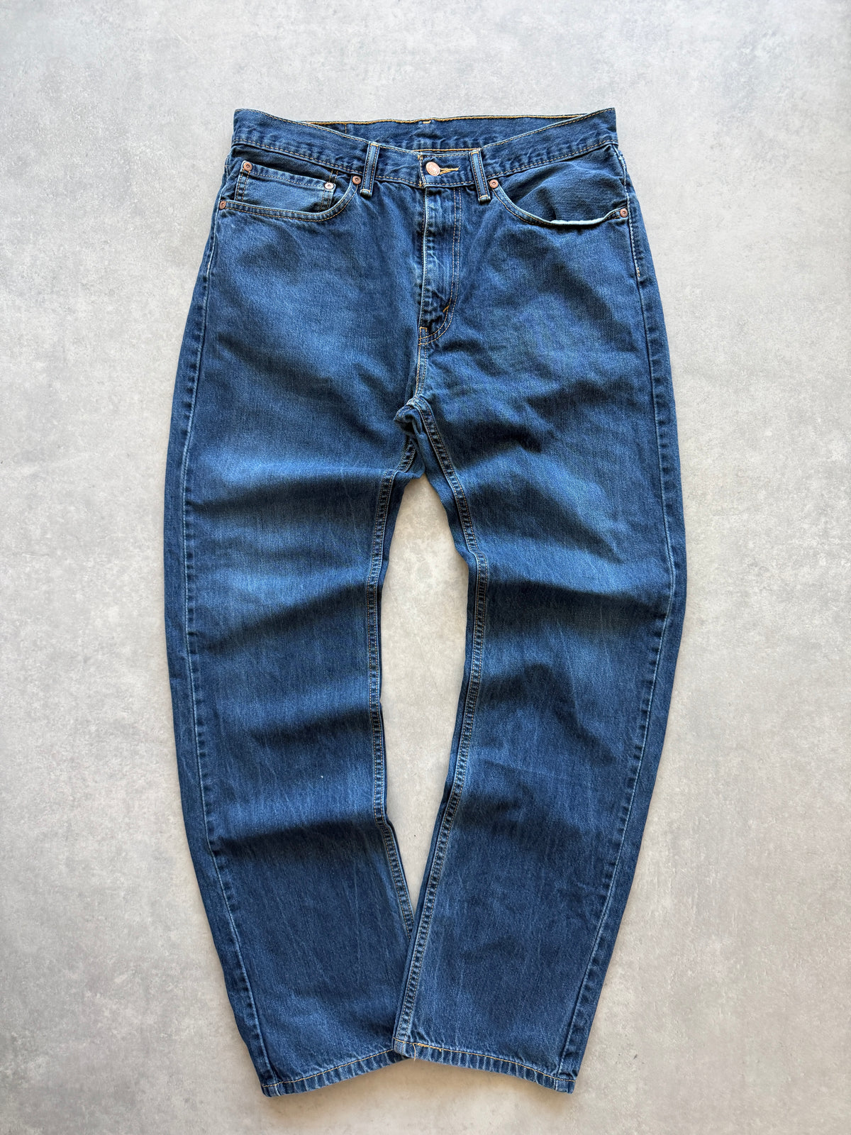 Levis 505 muške tamno plave farmerke (34x34)