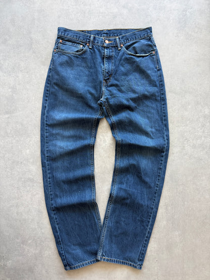 Levis 505 muške tamno plave farmerke (34x34)