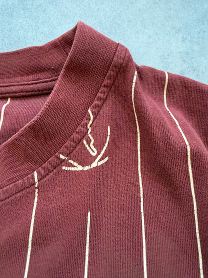 Karl Kani muška bordo oversized majica (M)