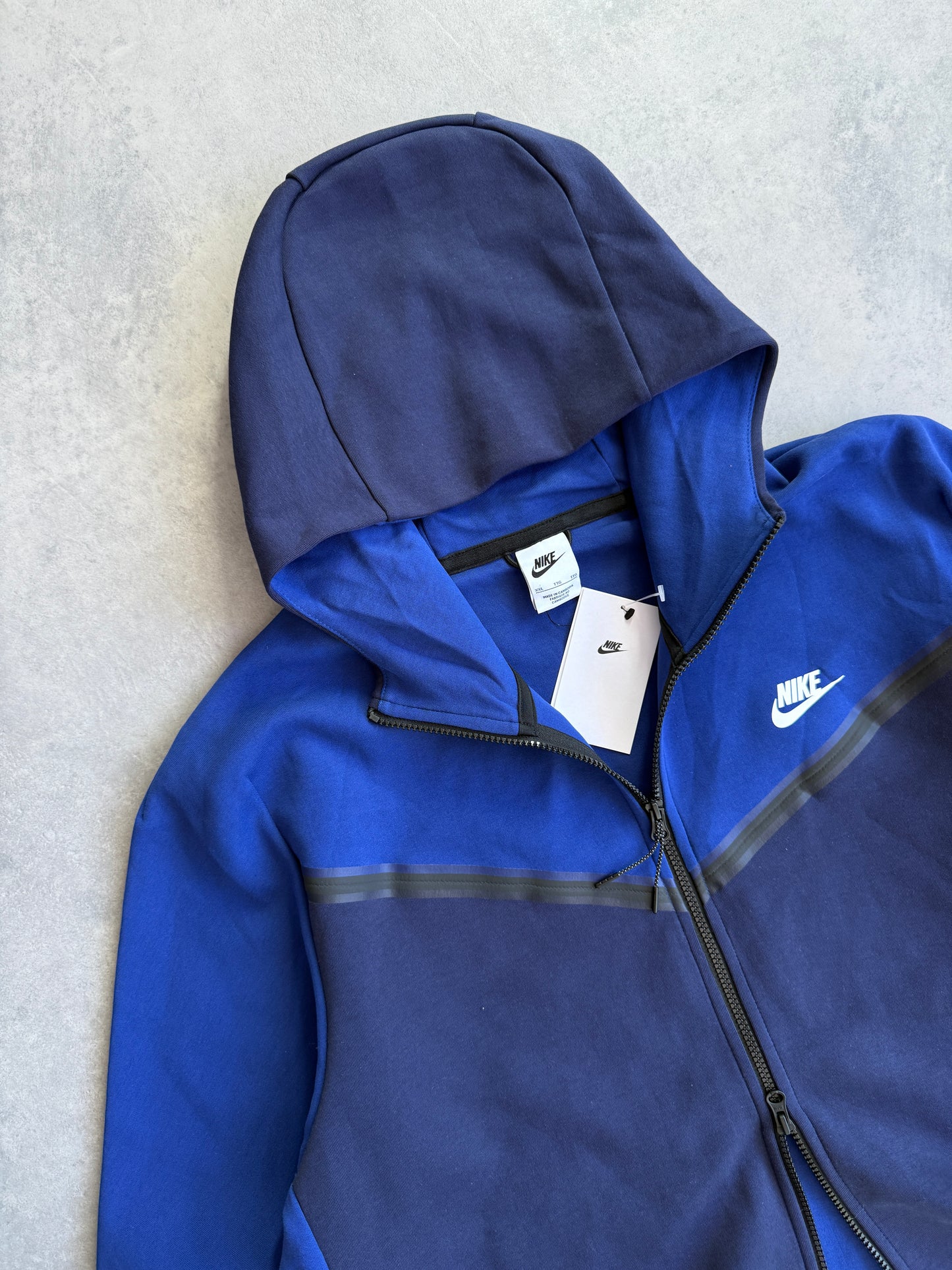 Nike Tech Fleece muška two tone plava dukserica (XXL)