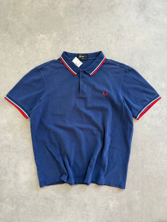 Fred Perry muška plava polo majica (L)