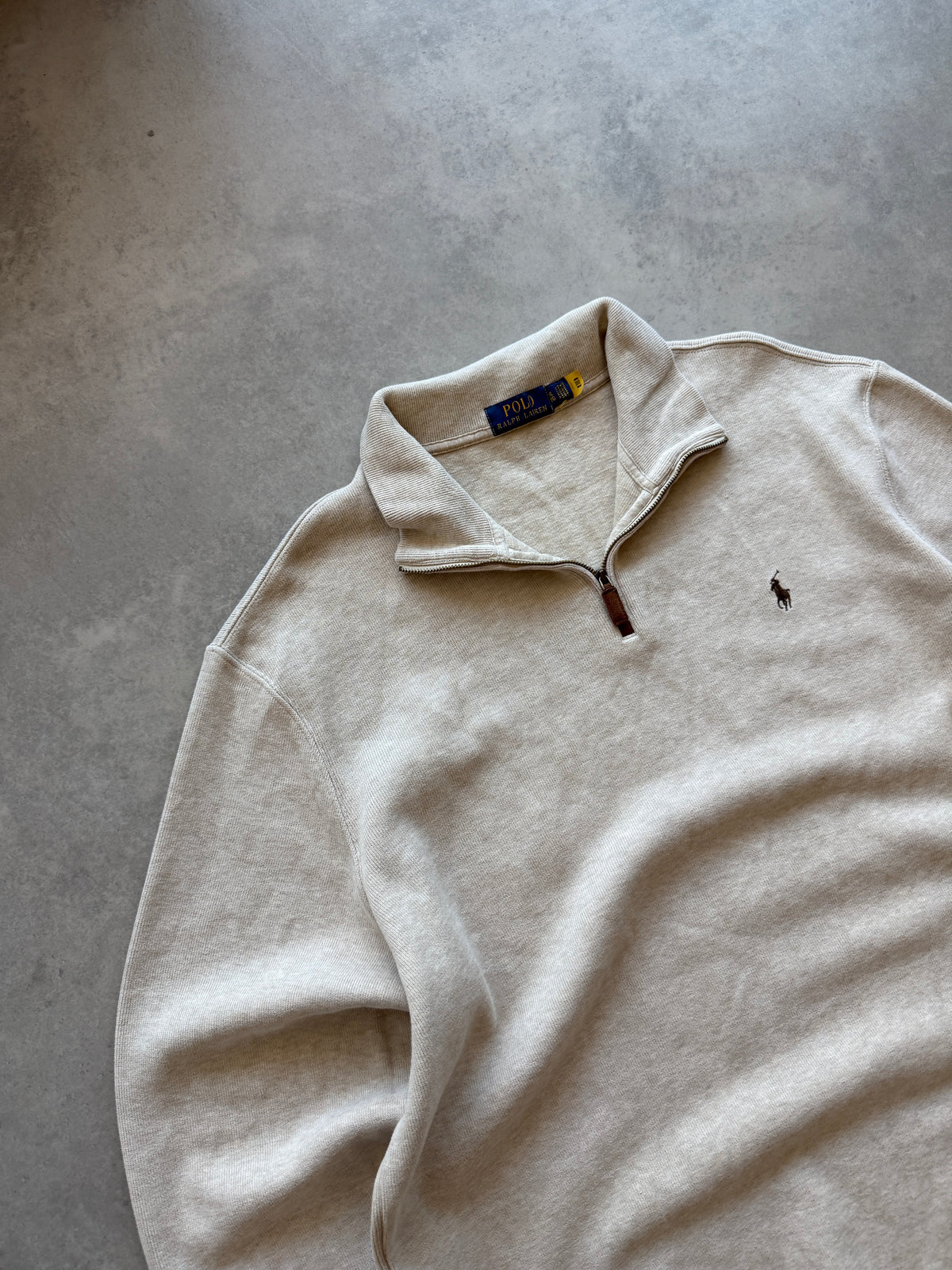 Polo by Ralph Lauren retro muški 1/4 zip džemper (XL)