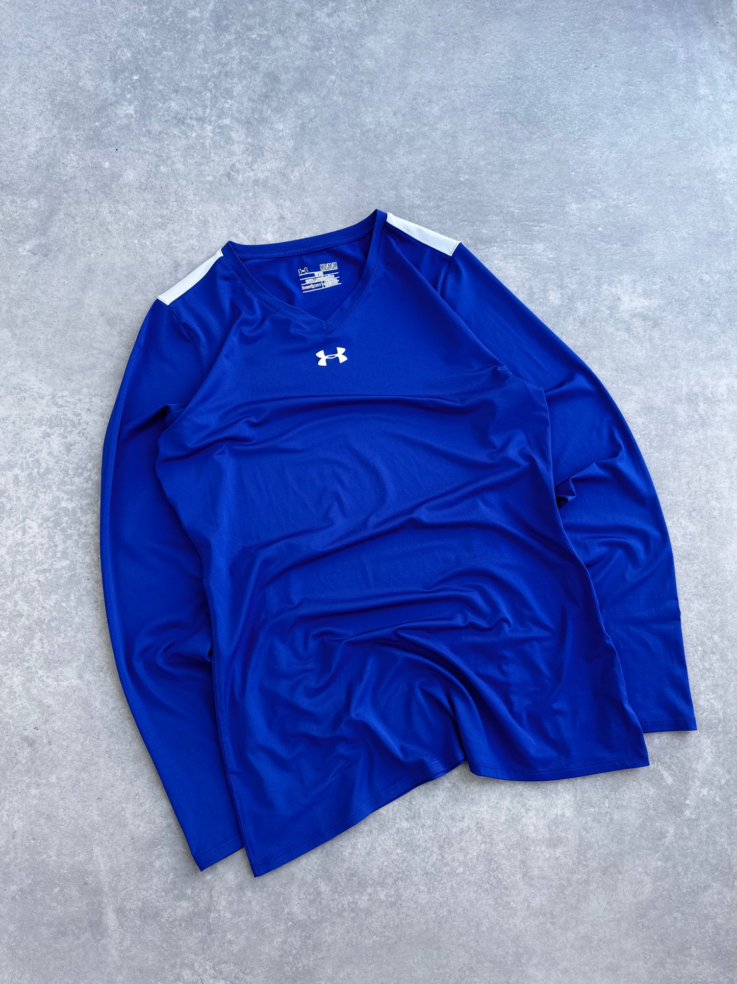 Under Armour muska plava fitted sportska majica (M)