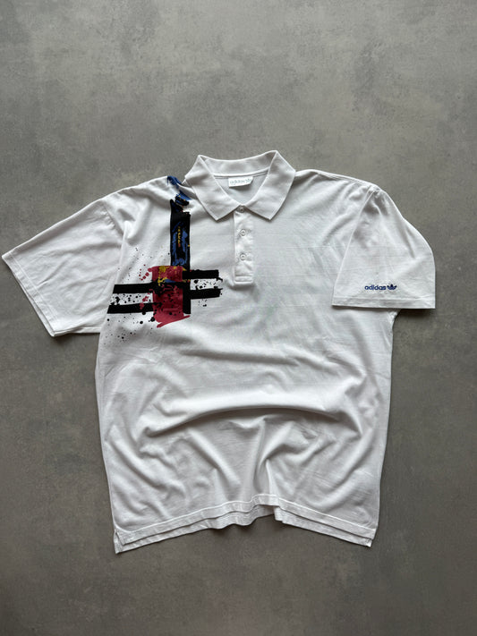 Adidas Made In Yugoslavia vintage muška oversized polo majica (XL)