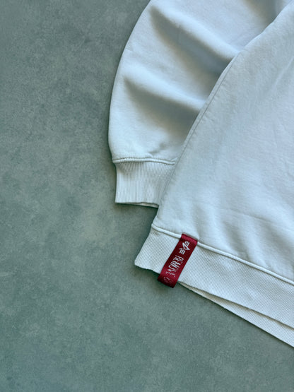 Alpha Industries muška bijela dukserica (L)
