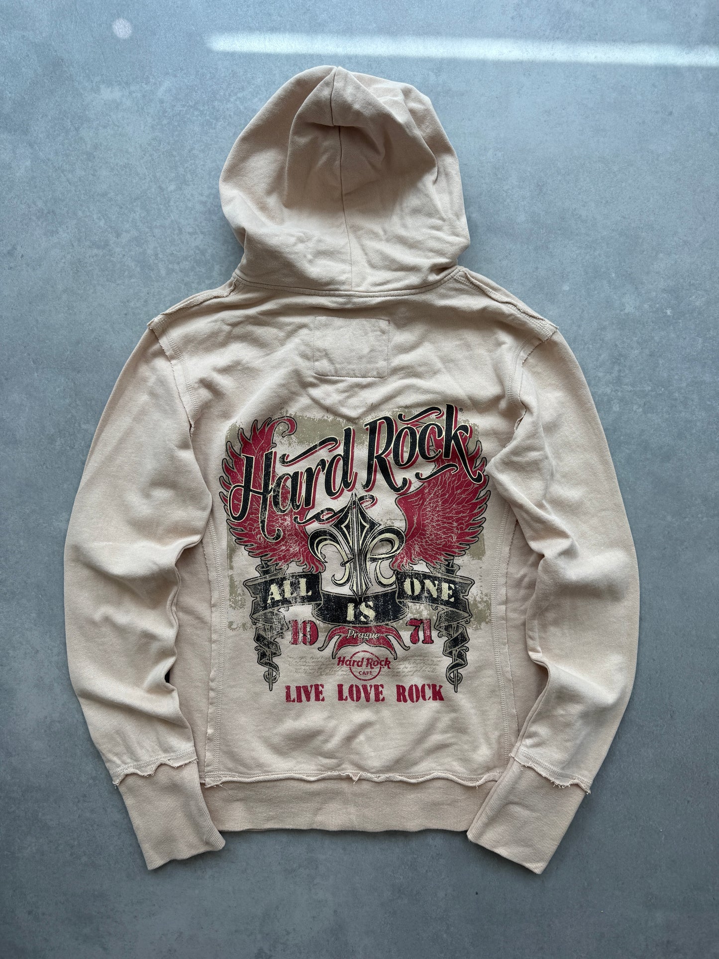 Hard Rock Cafe Prague vintage ženska dukserica (L)