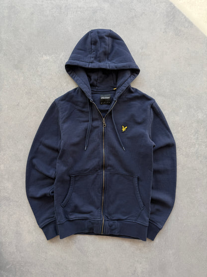 Lyle & Scott muška navy plava zip dukserica (XS)
