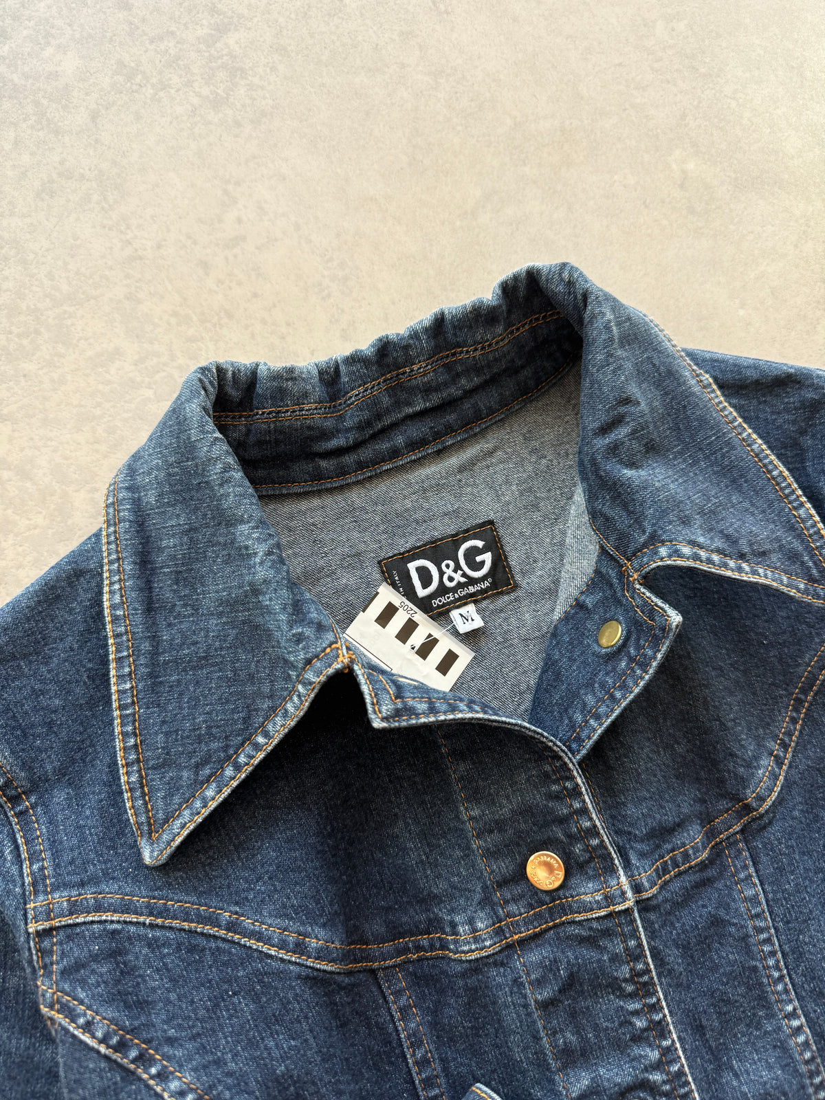 Dolce & Gabbana 90s ženska slim fit teksas jakna (M)