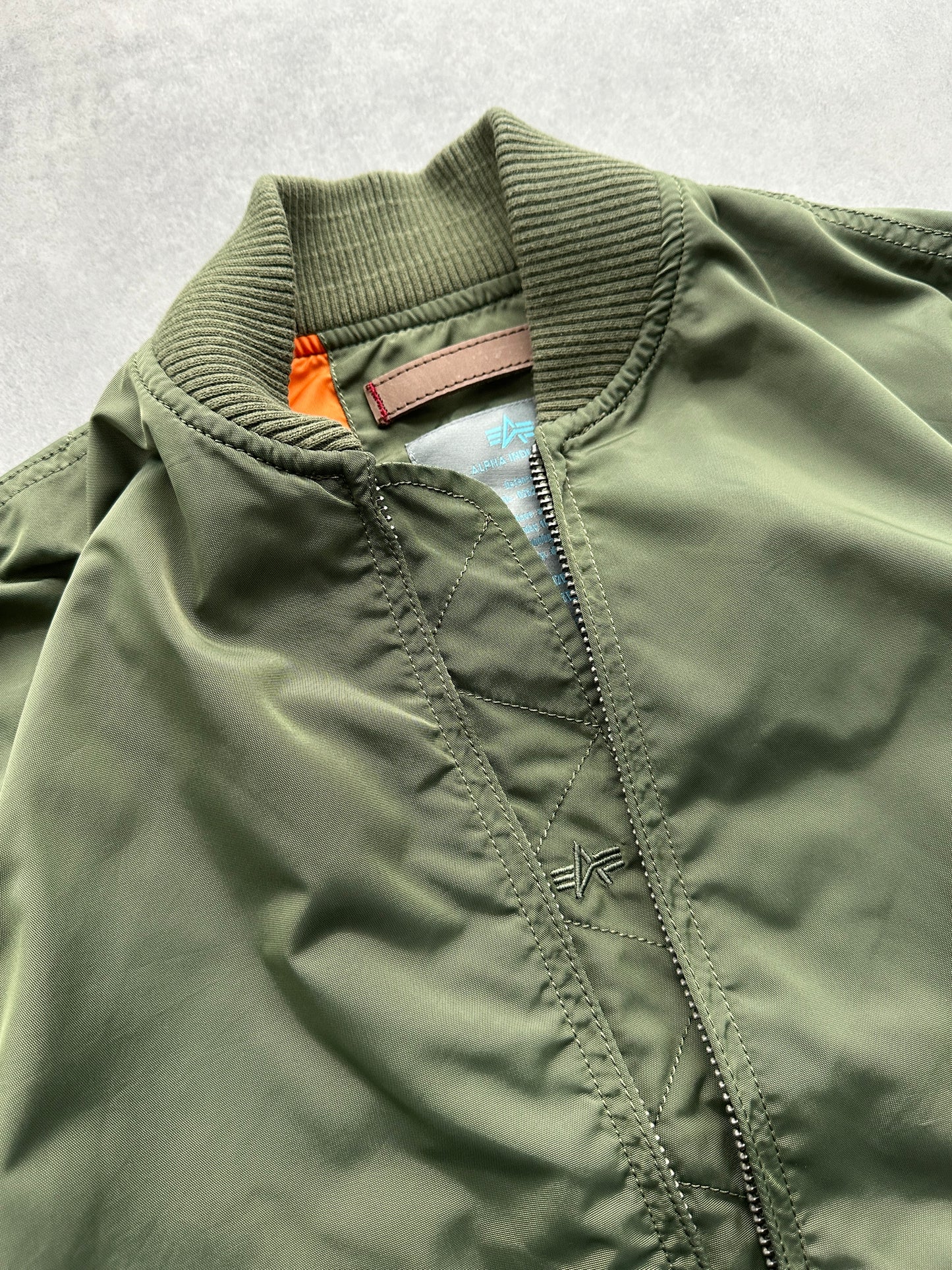 Alpha Industries ženska zelena spitfire jakna (M)