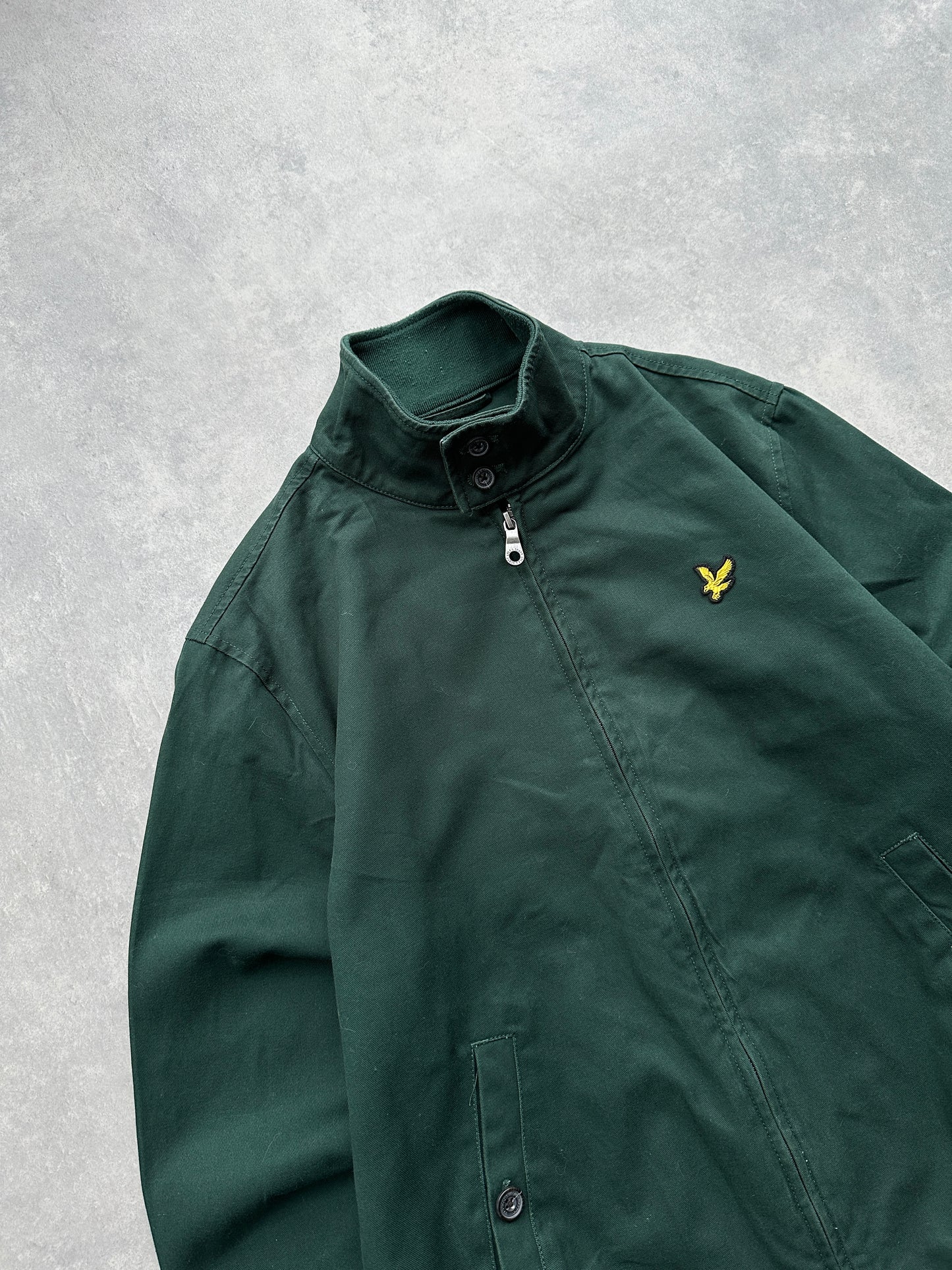 Lyle & Scott muška zelena harrington jakna (S)