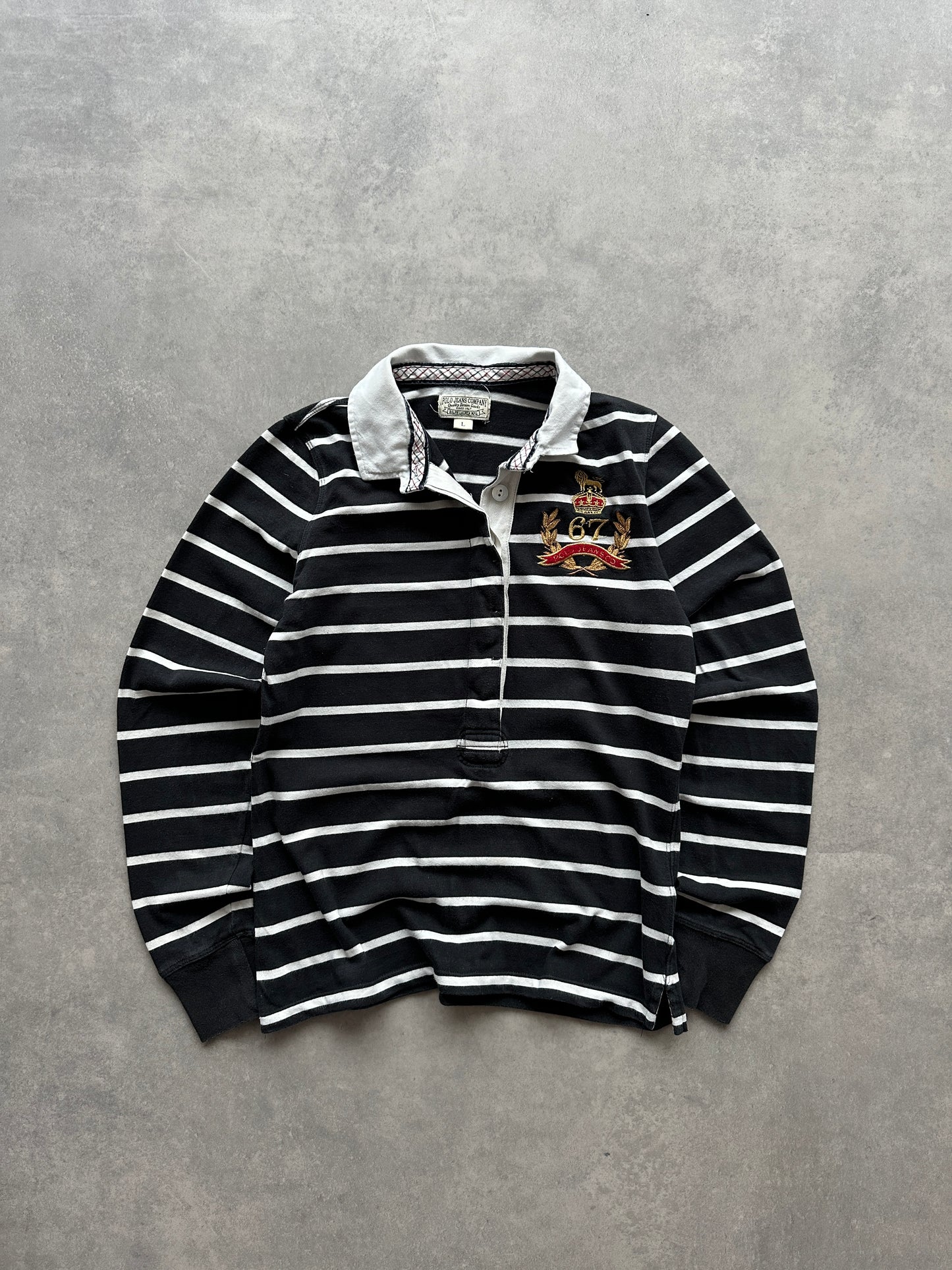 Polo Jeans Company Ralph Lauren ženska crna polo majica (L)