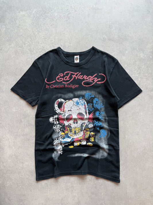 Ed Hardy ženska crna majica (XL)