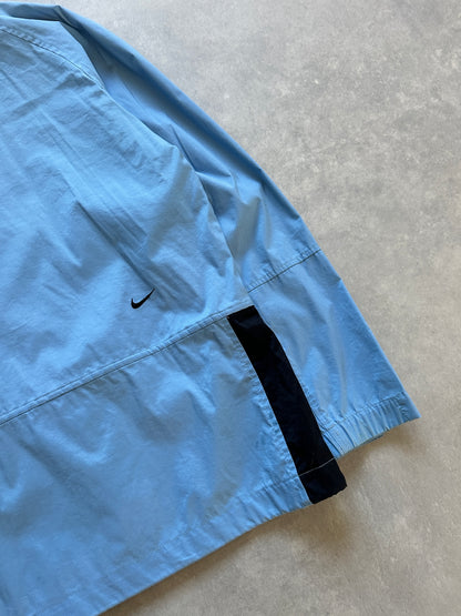 Nike 2000s muški plava šuškava dukserica (M)