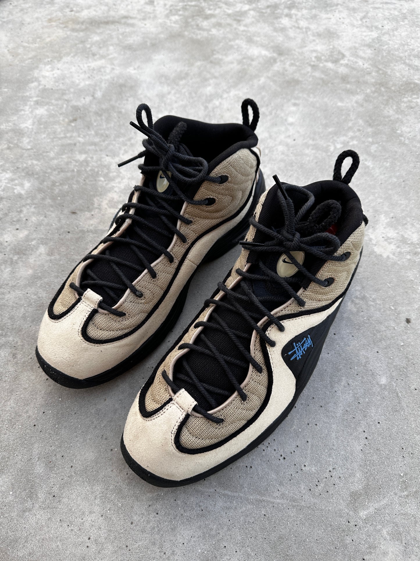 Nike x Stussy Air Penny 2 Ratan Limestone muške patike (47.5)