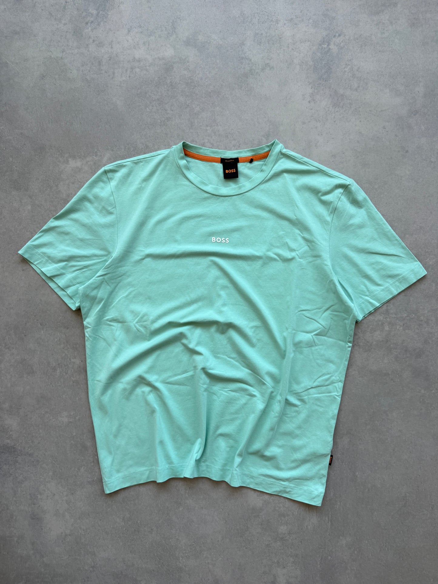 Hugo Boss muška slim fit zelena majica (L)