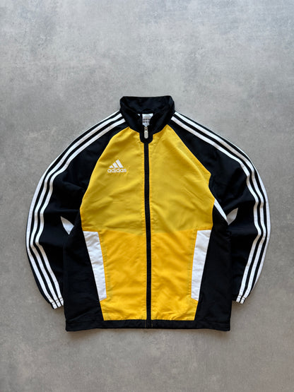 Adidas 2000s muška žuta šuškava dukserica (S)