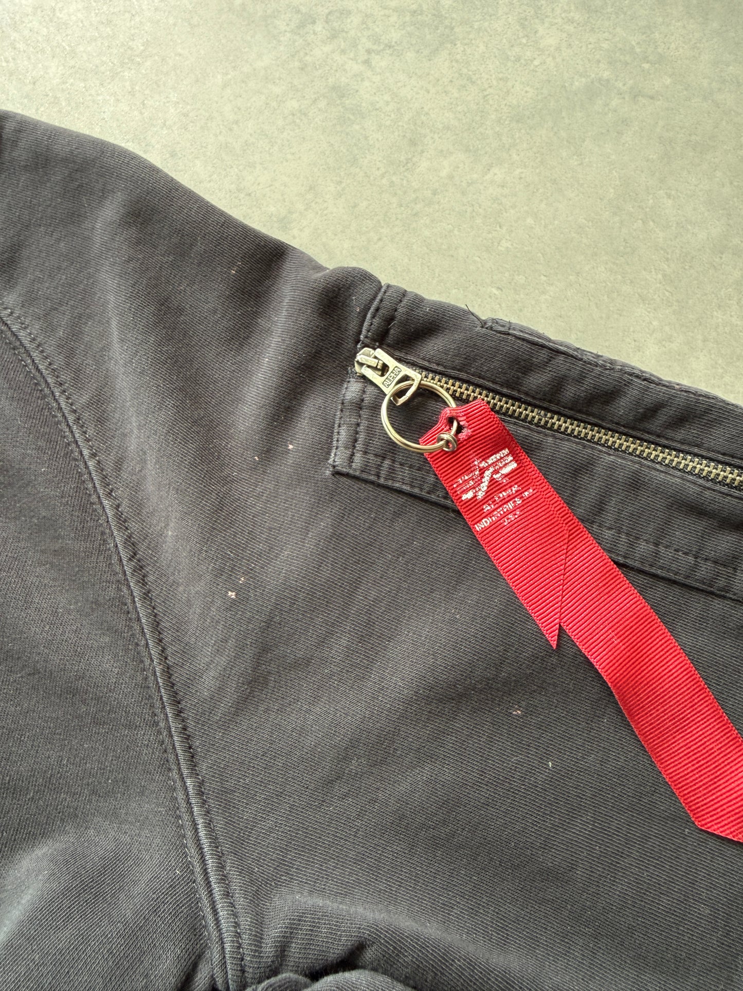 Alpha Industries muška crna dukserica (L)