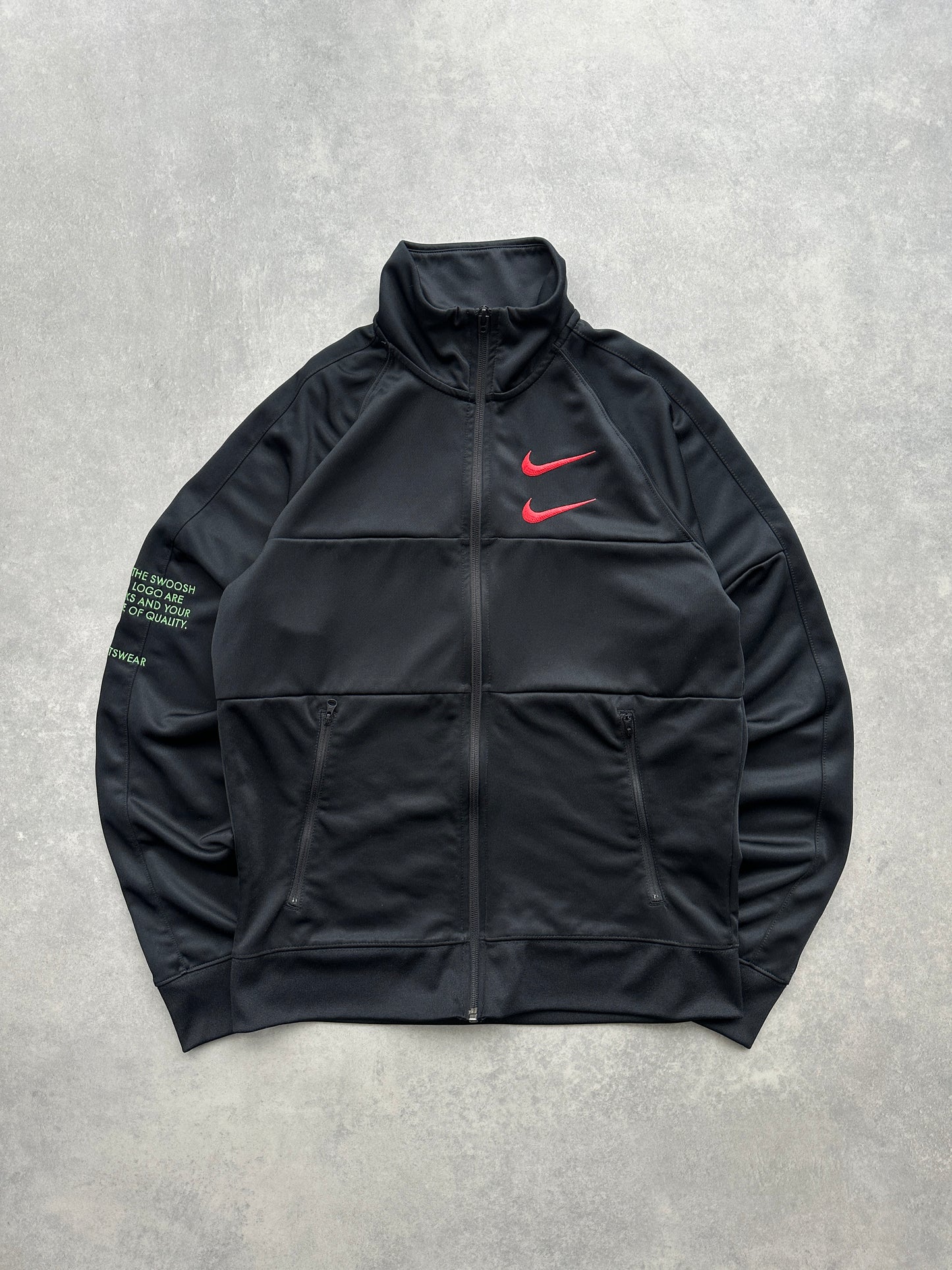 Nike Swoosh muška crna dukserica (S)