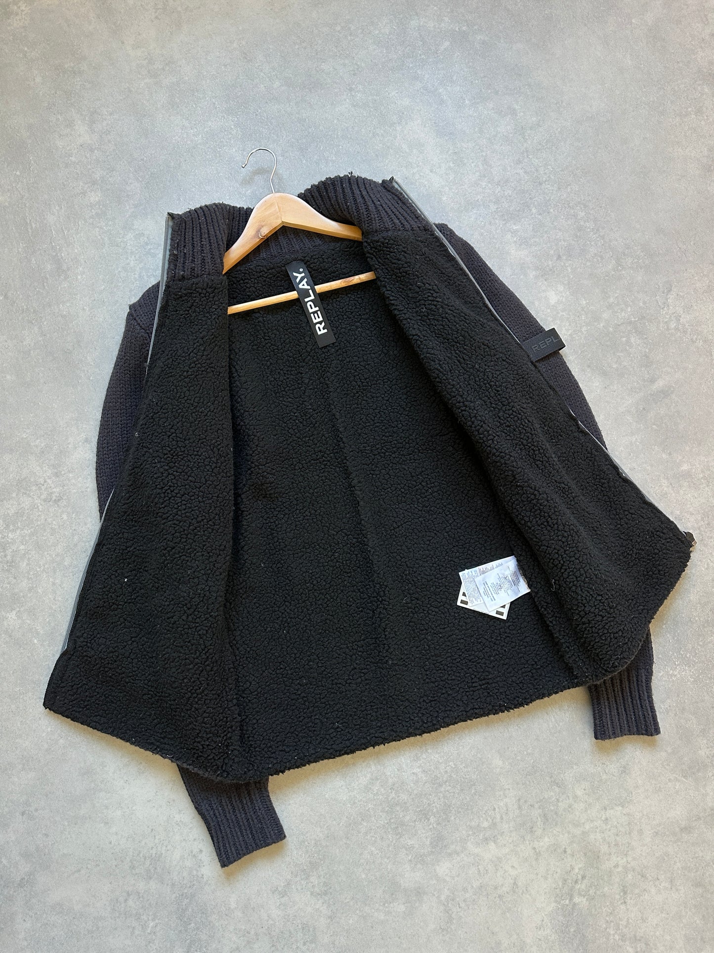 Replay muški crni džemper (M)